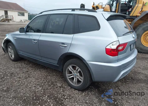 2006 BMW X3 3.0I from USA, damaged, VIN WBXPA93436WG85556